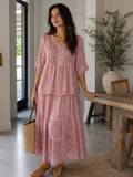 osalie Lace Maxi Set