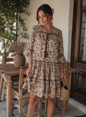 Cream Floral