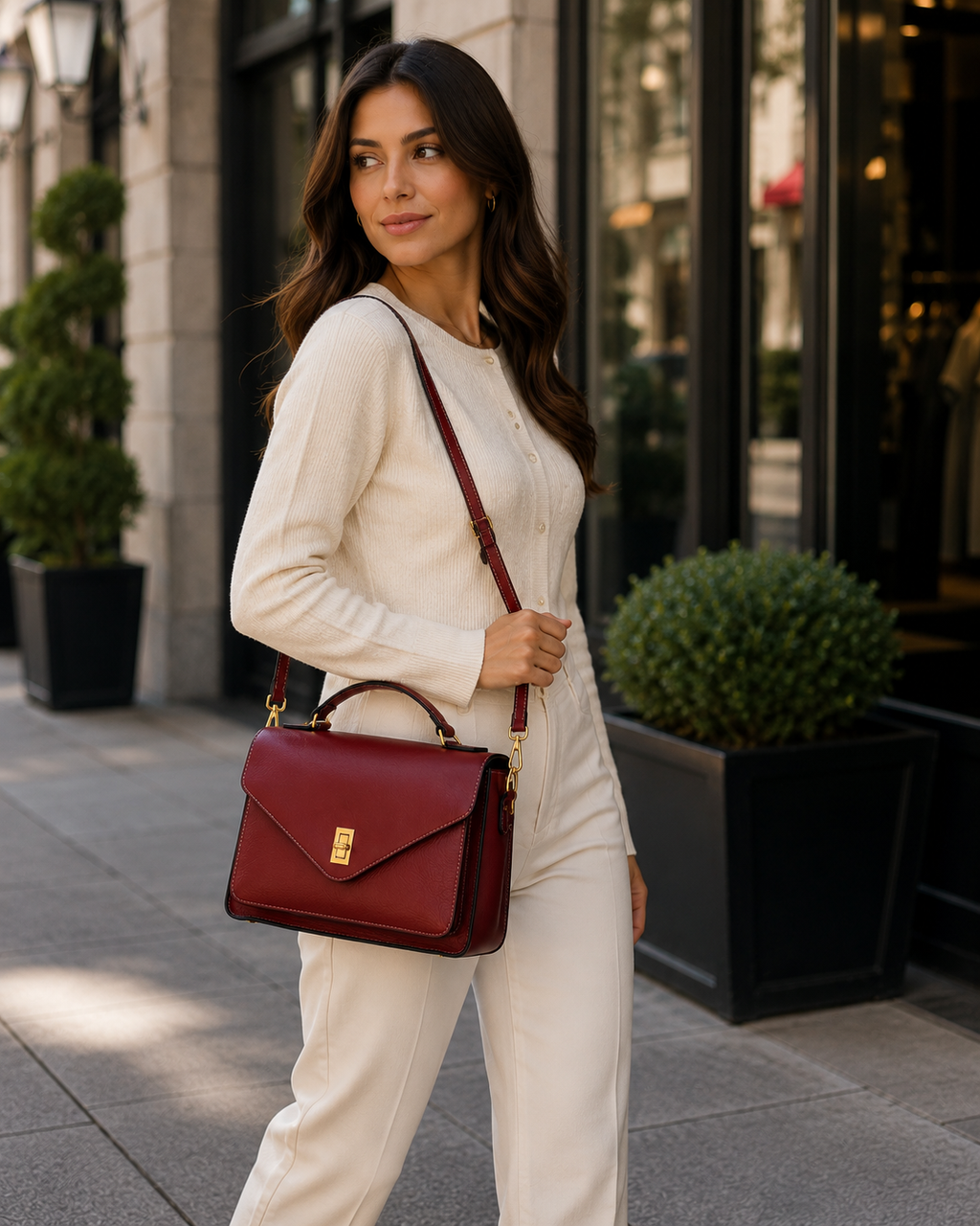 Valencia Top Handle Bag