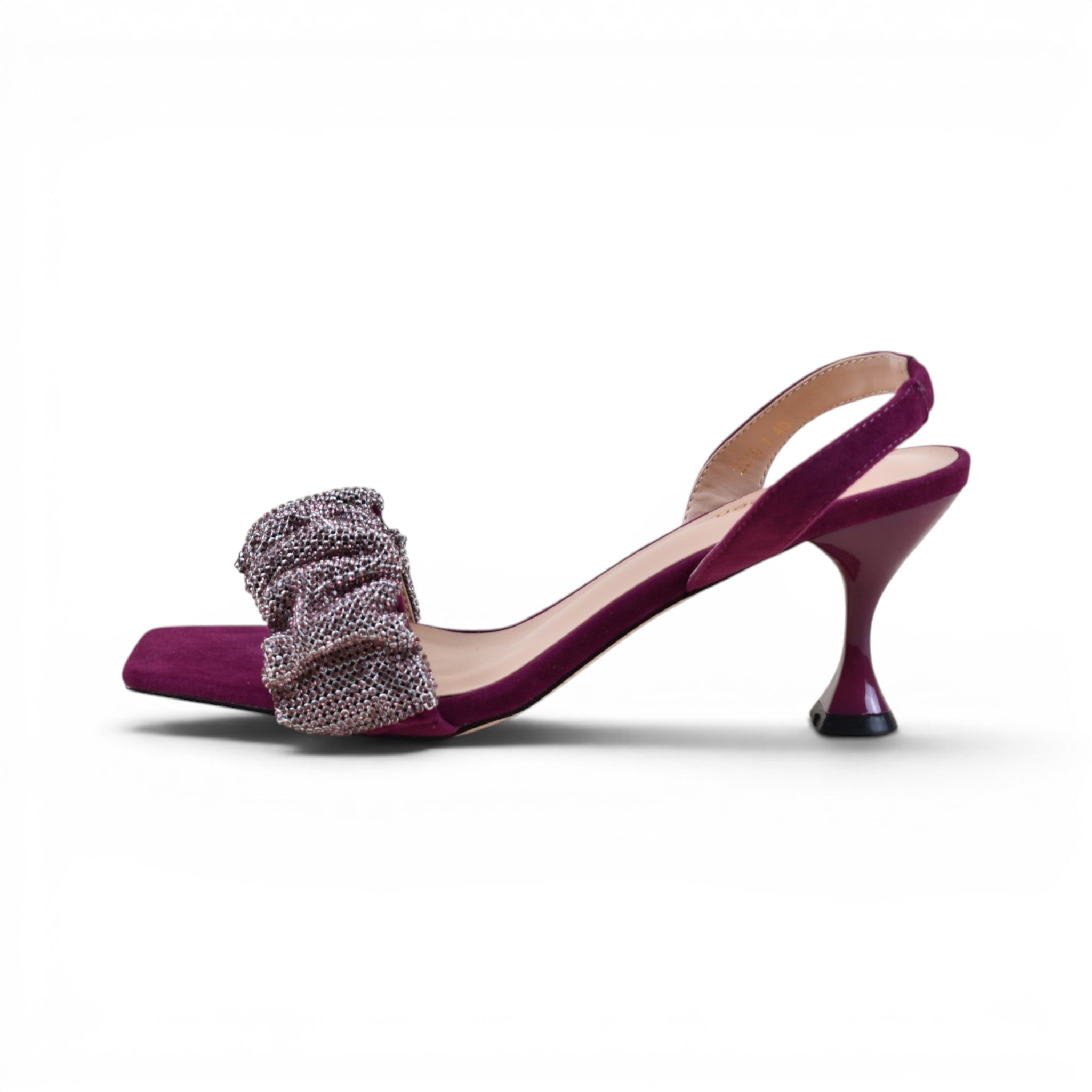 Isla Ruffle Heeled Sandals