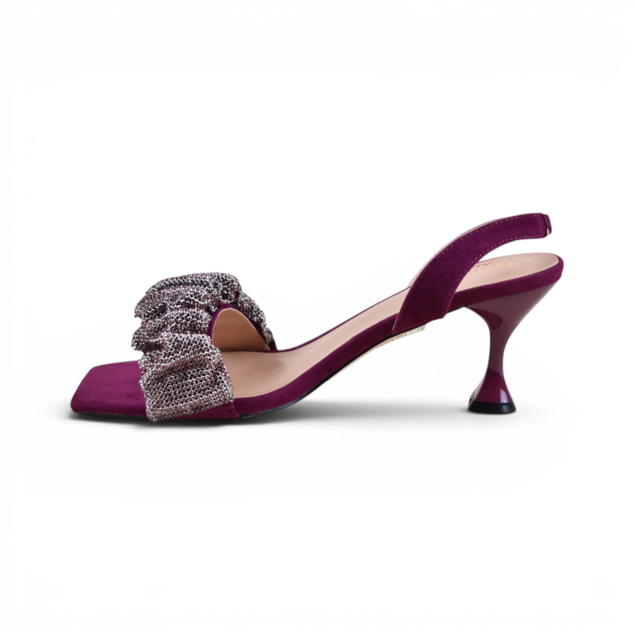 Isla Ruffle Heeled Sandals
