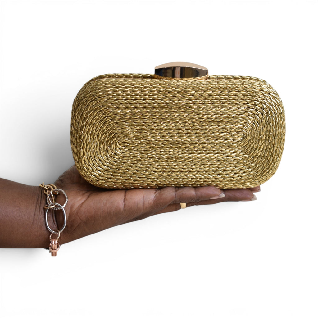 Isla Woven Clutch