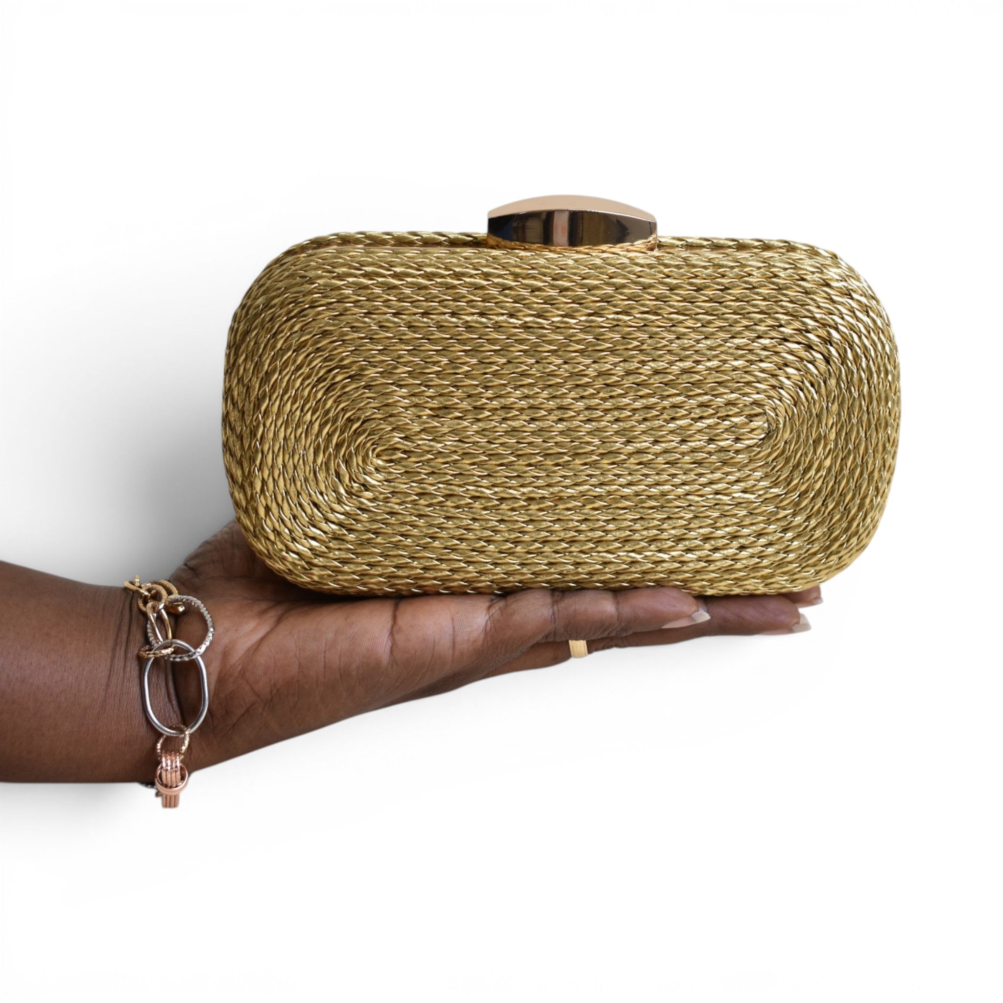 Isla Woven Clutch