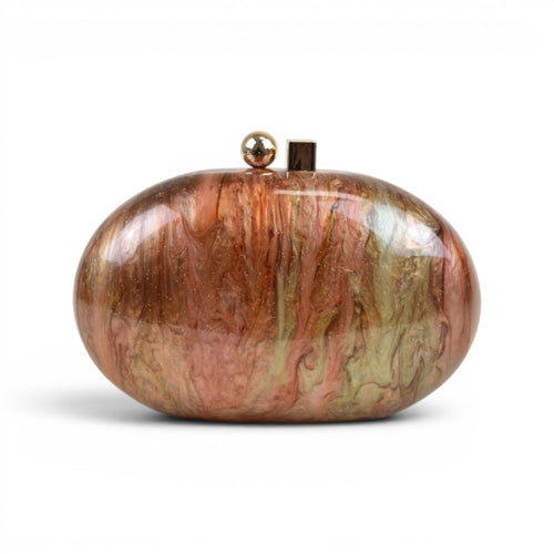Aurora Marble Clutch
