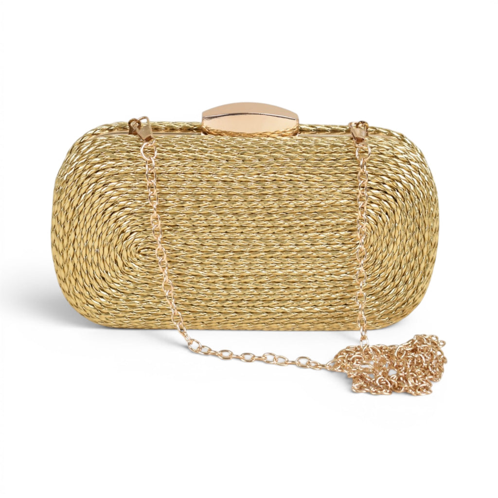 Isla Woven Clutch