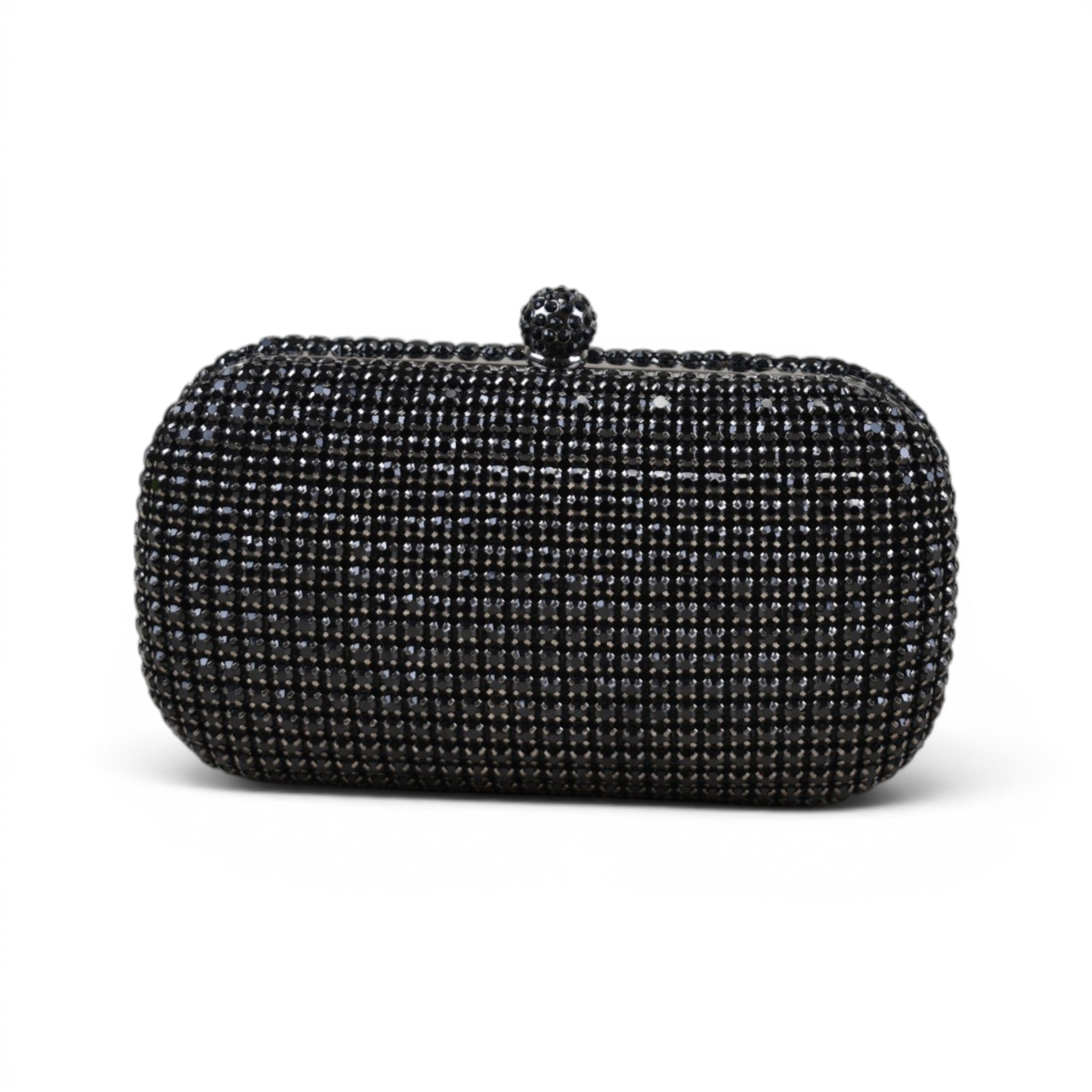 Elegant Rhinestone Minaudière Clutch