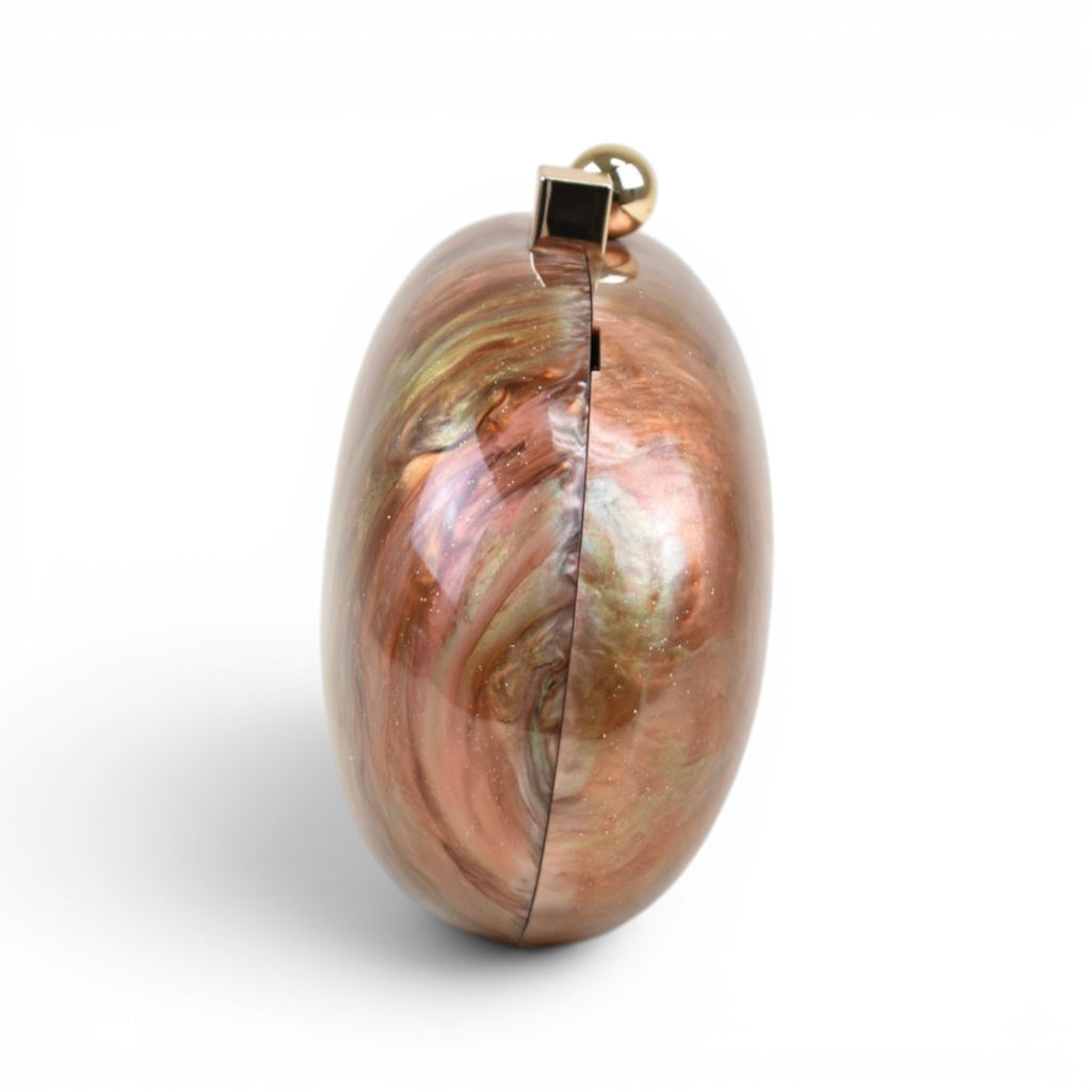 Aurora Marble Clutch