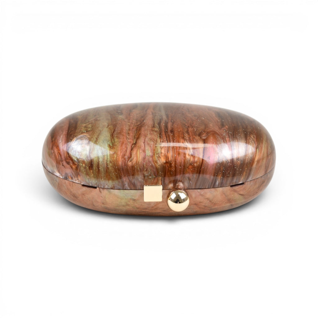 Aurora Marble Clutch