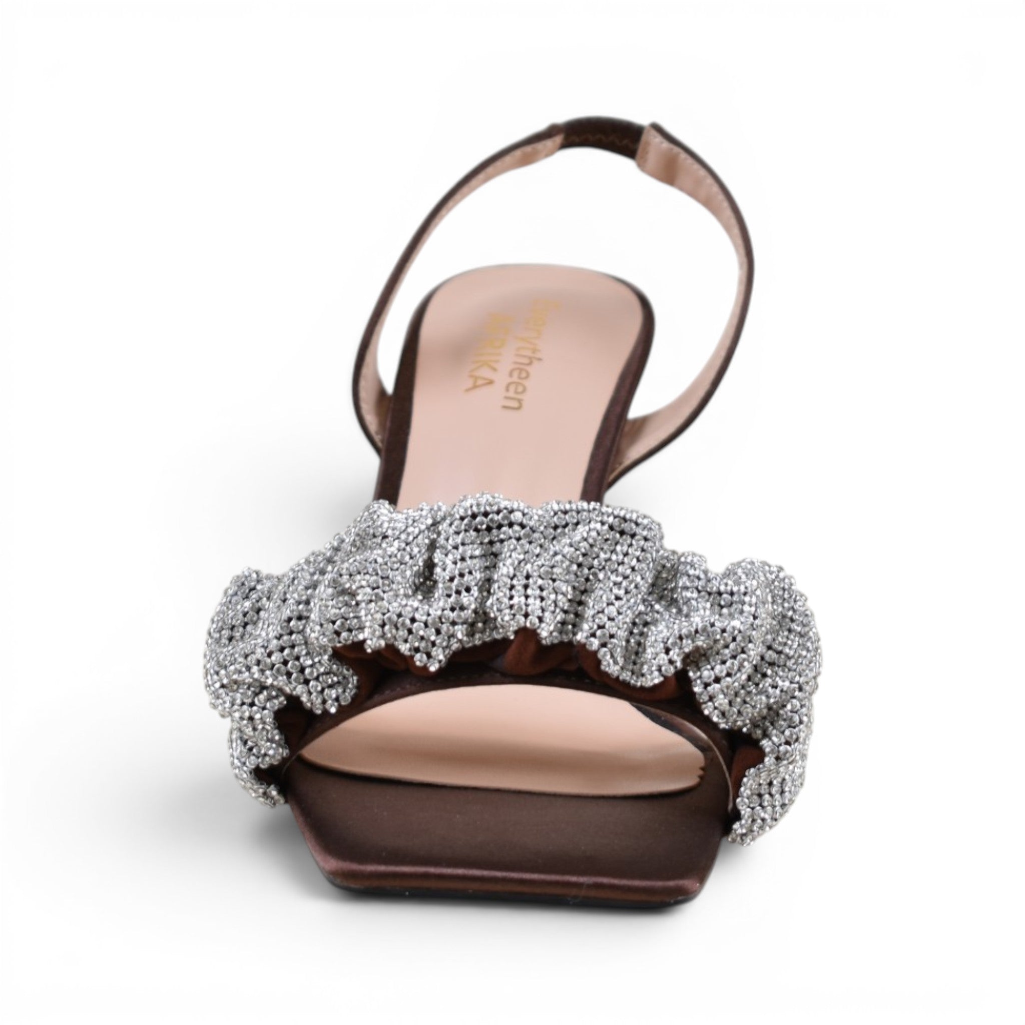 Isla Ruffle Heeled Sandals