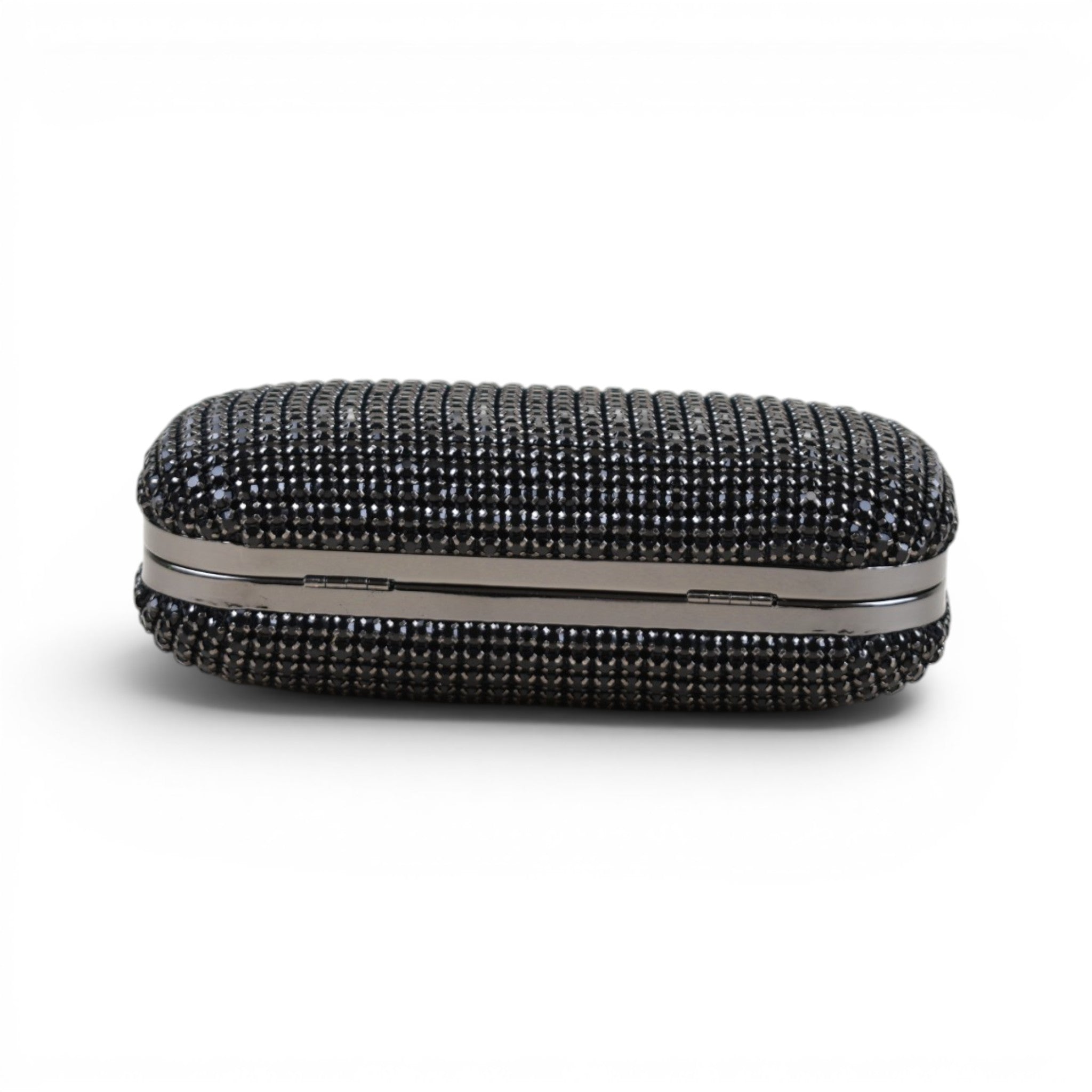 Elegant Rhinestone Minaudière Clutch