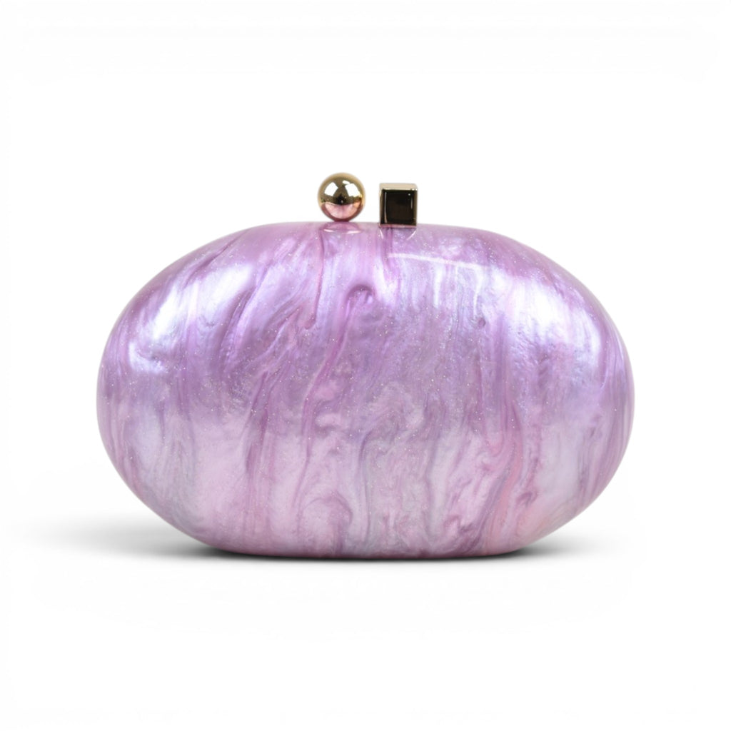 Aurora Marble Clutch
