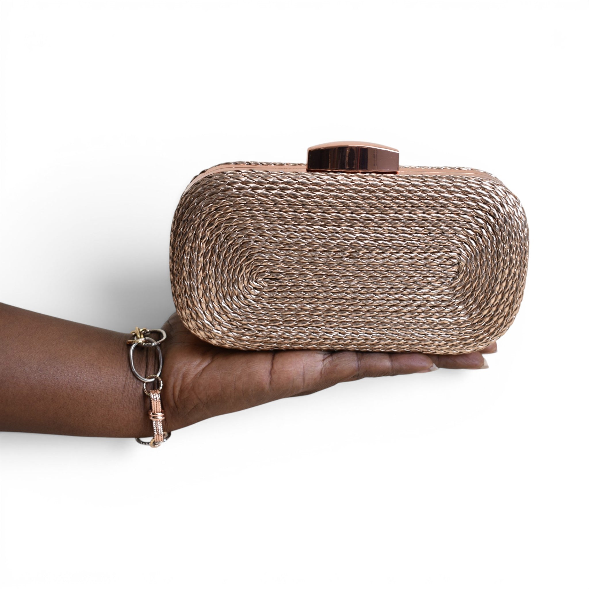 Isla Woven Clutch