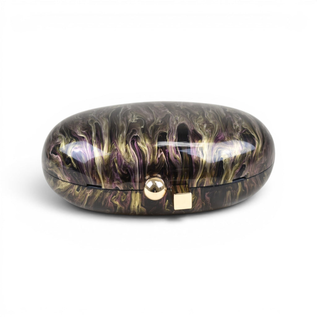 Aurora Marble Clutch