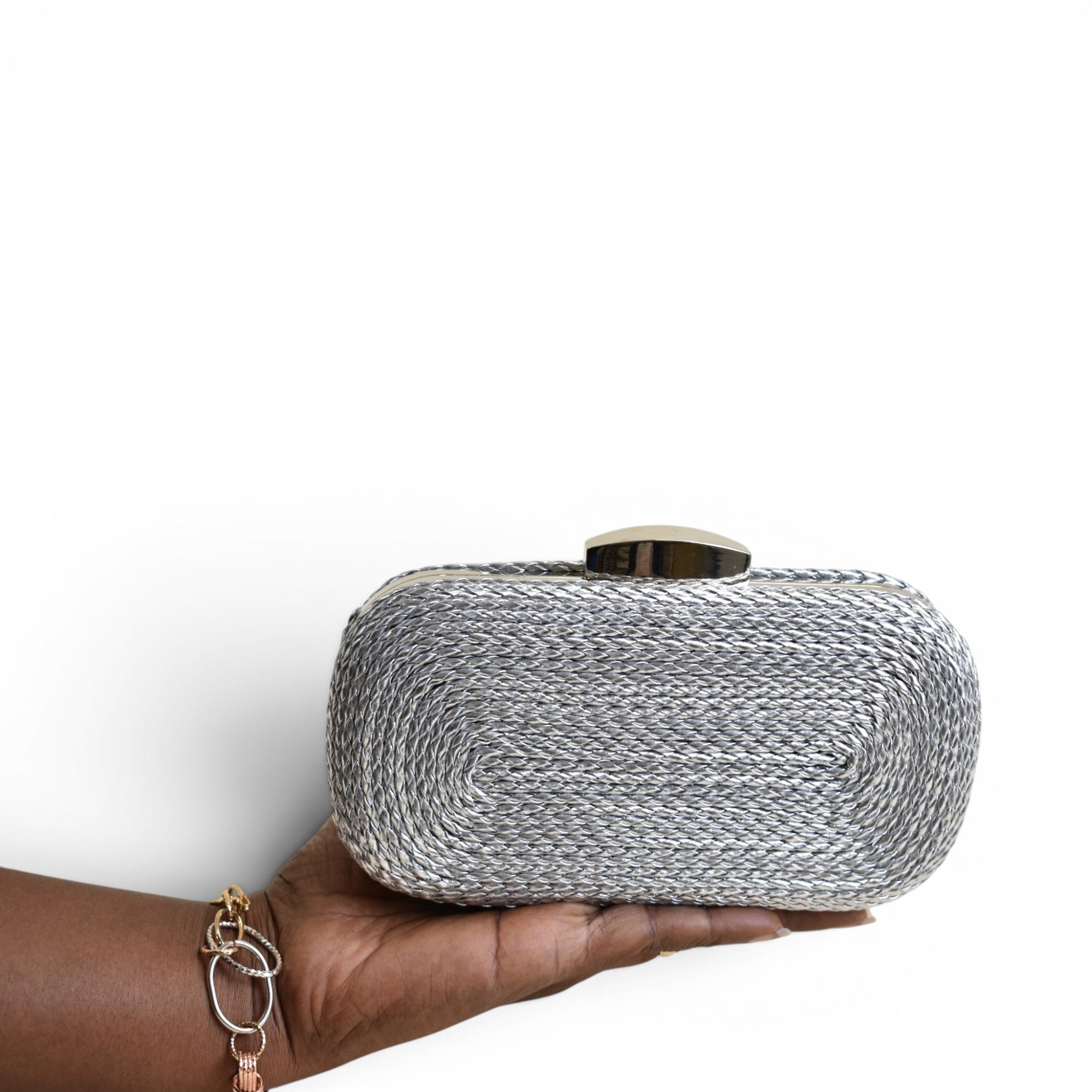 Isla Woven Clutch