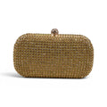 Elegant Rhinestone Minaudière Clutch