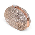 Luna Woven Round Clutch
