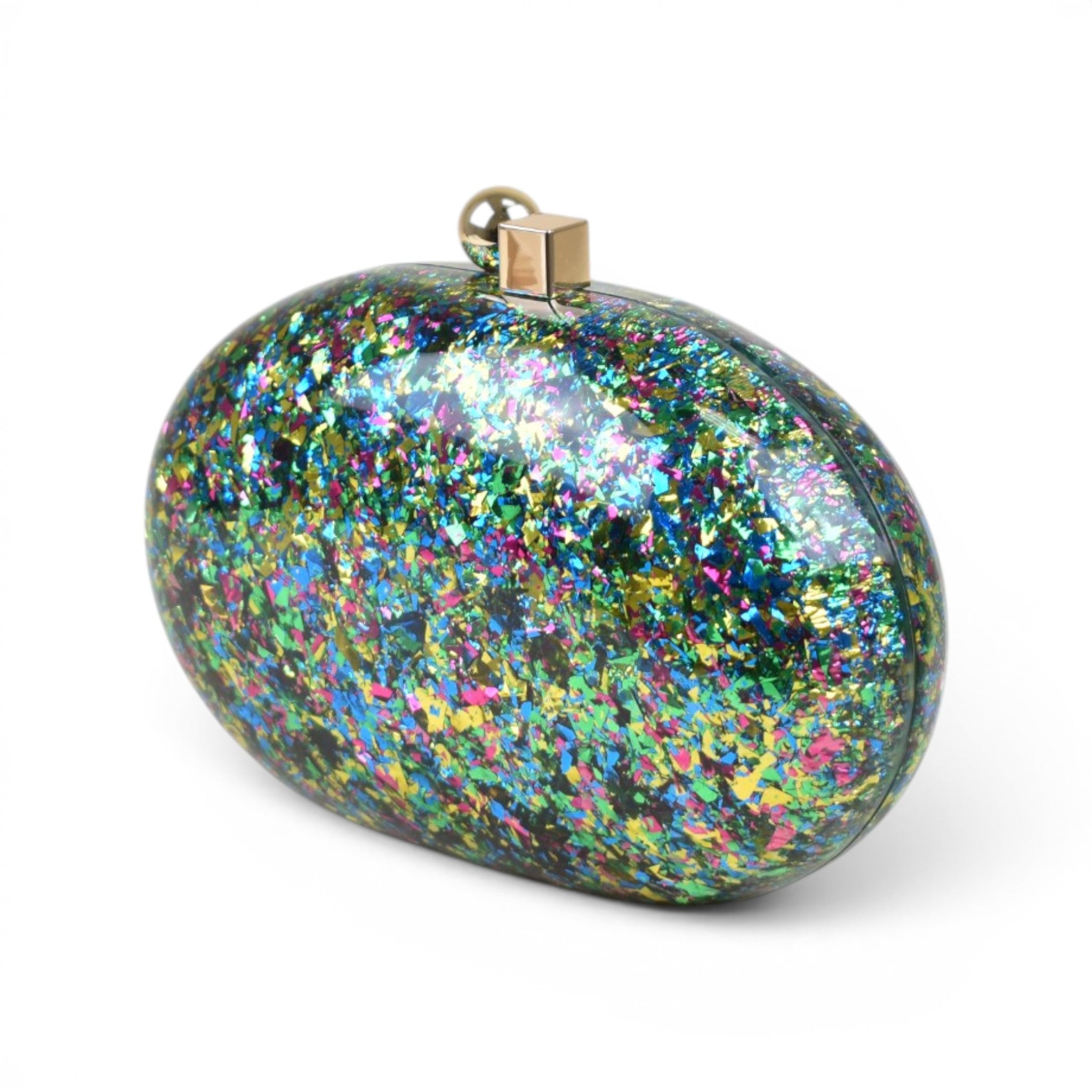 Aurora Marble Clutch