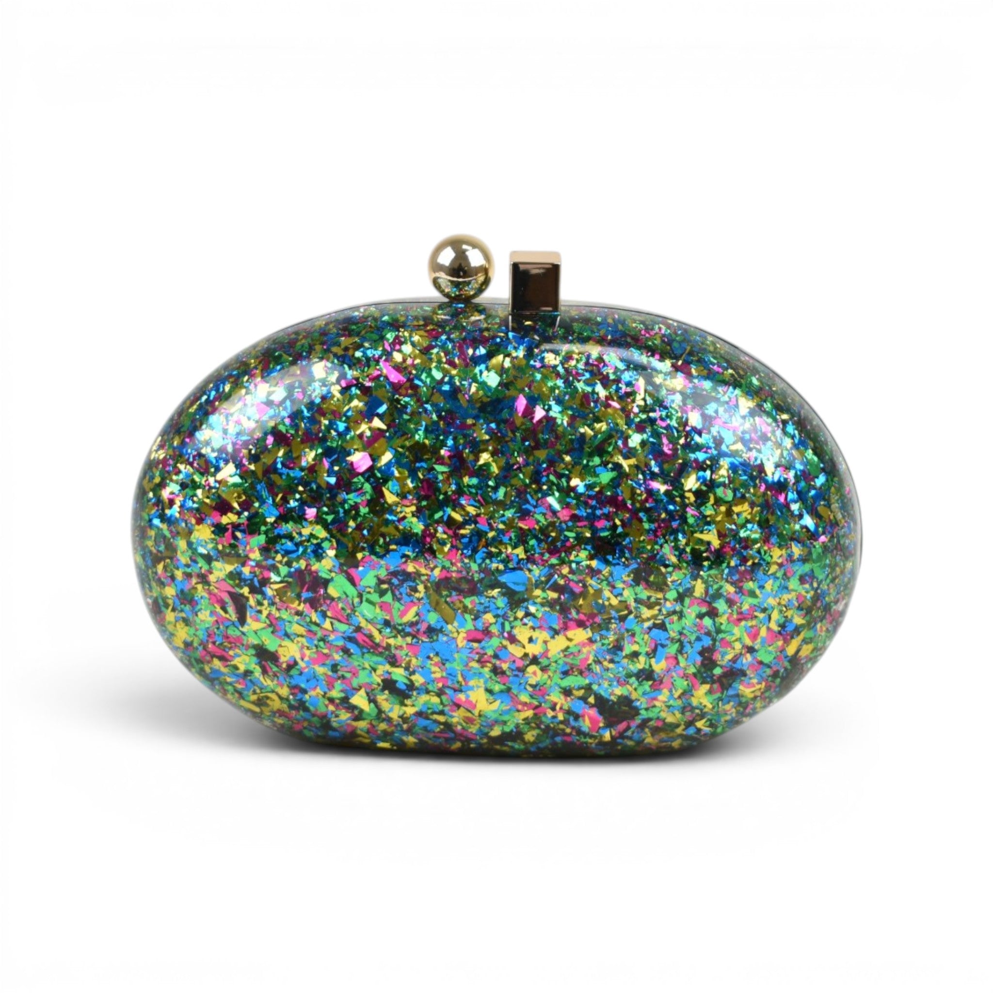Aurora Marble Clutch