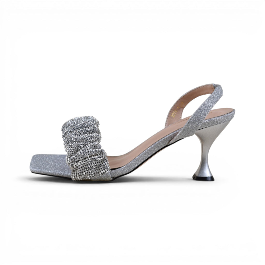 Isla Ruffle Heeled Sandals
