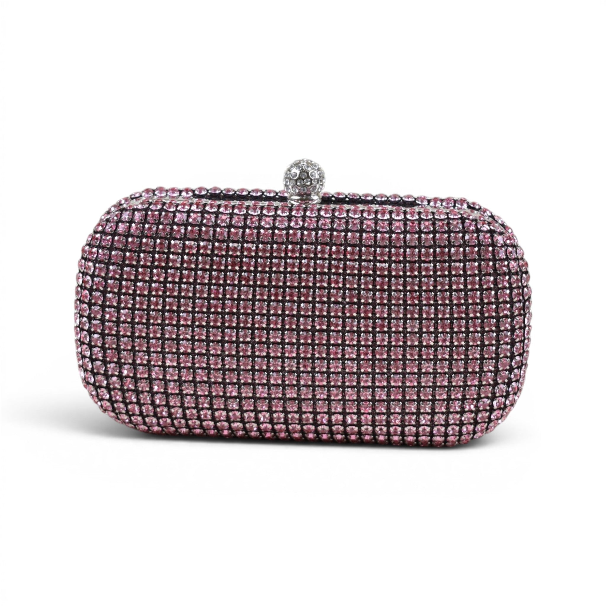 Elegant Rhinestone Minaudière Clutch