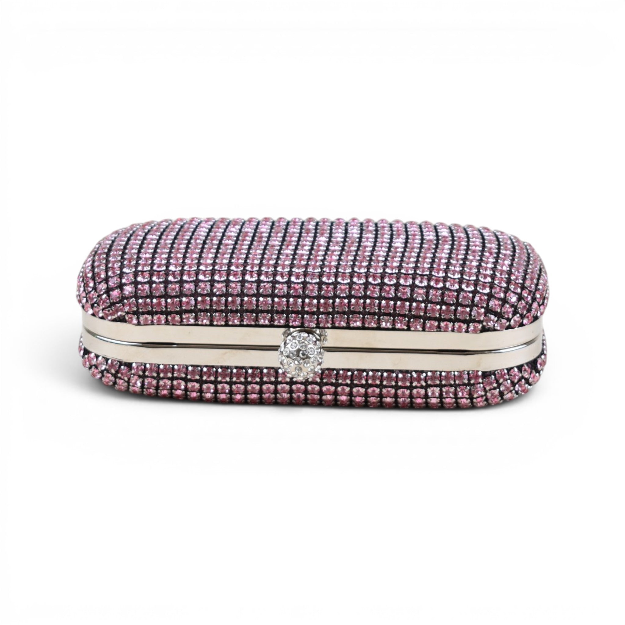 Elegant Rhinestone Minaudière Clutch