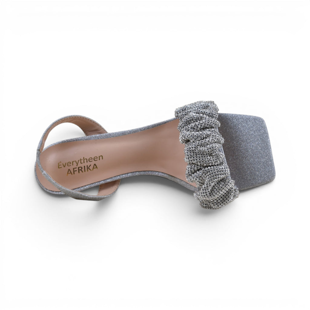 Isla Ruffle Heeled Sandals