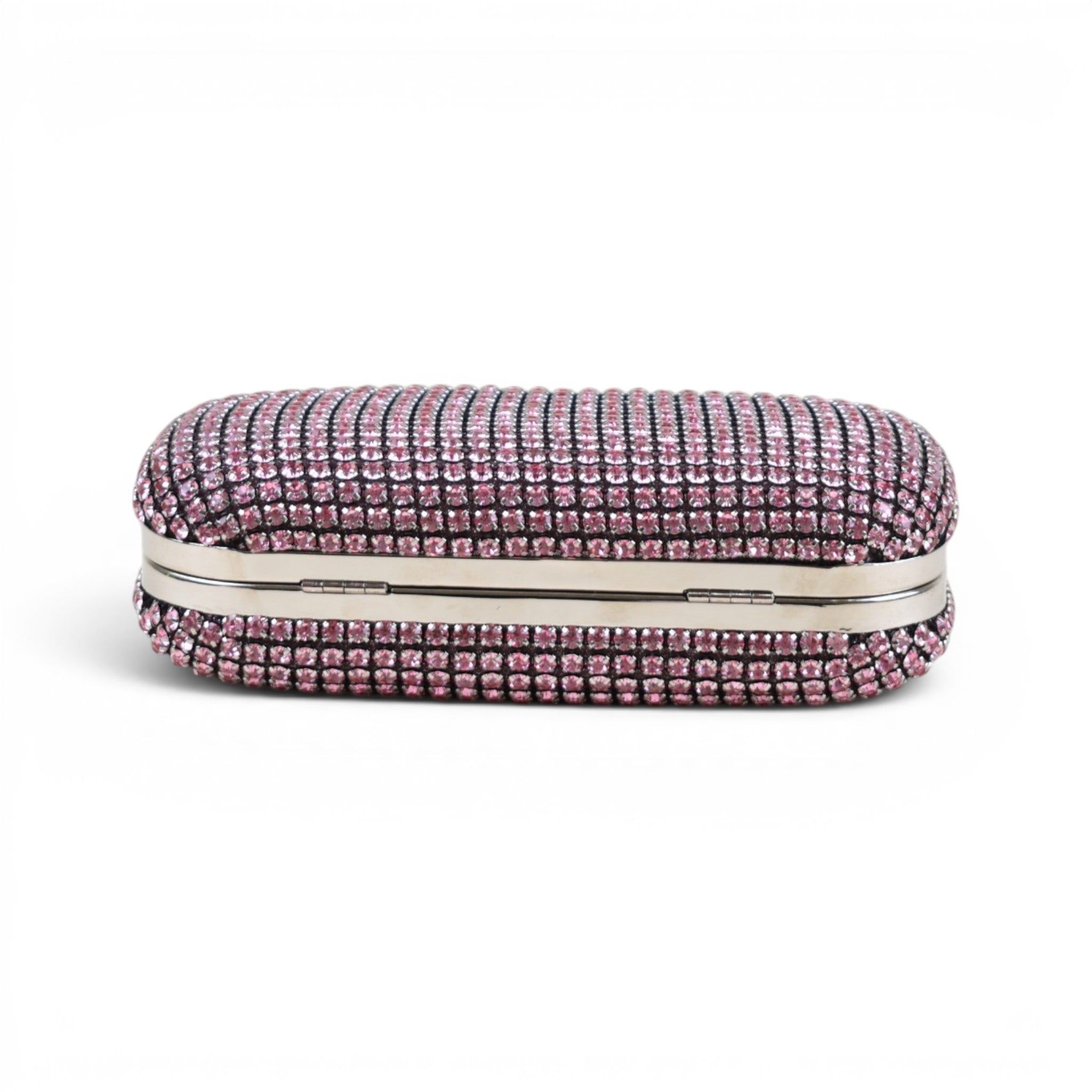 Elegant Rhinestone Minaudière Clutch
