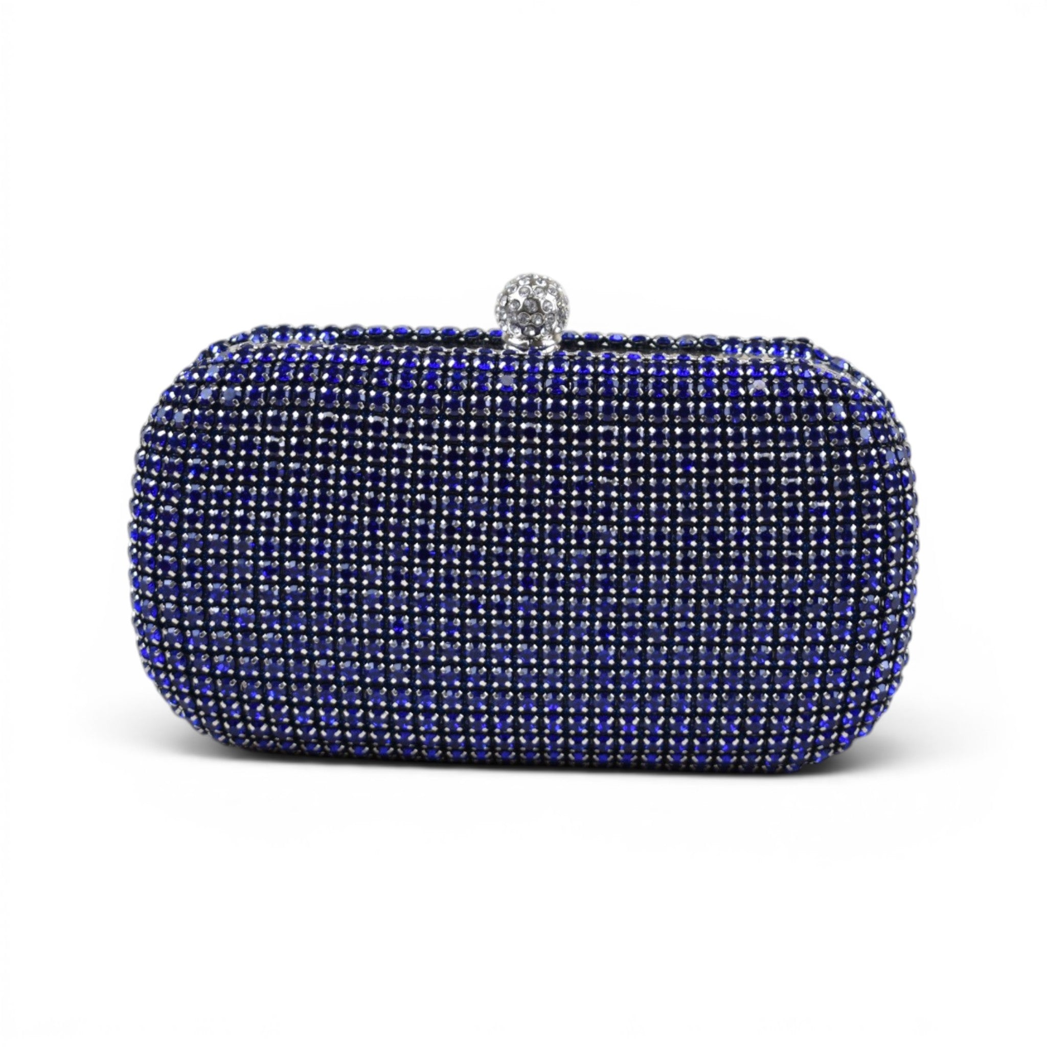 Elegant Rhinestone Minaudière Clutch