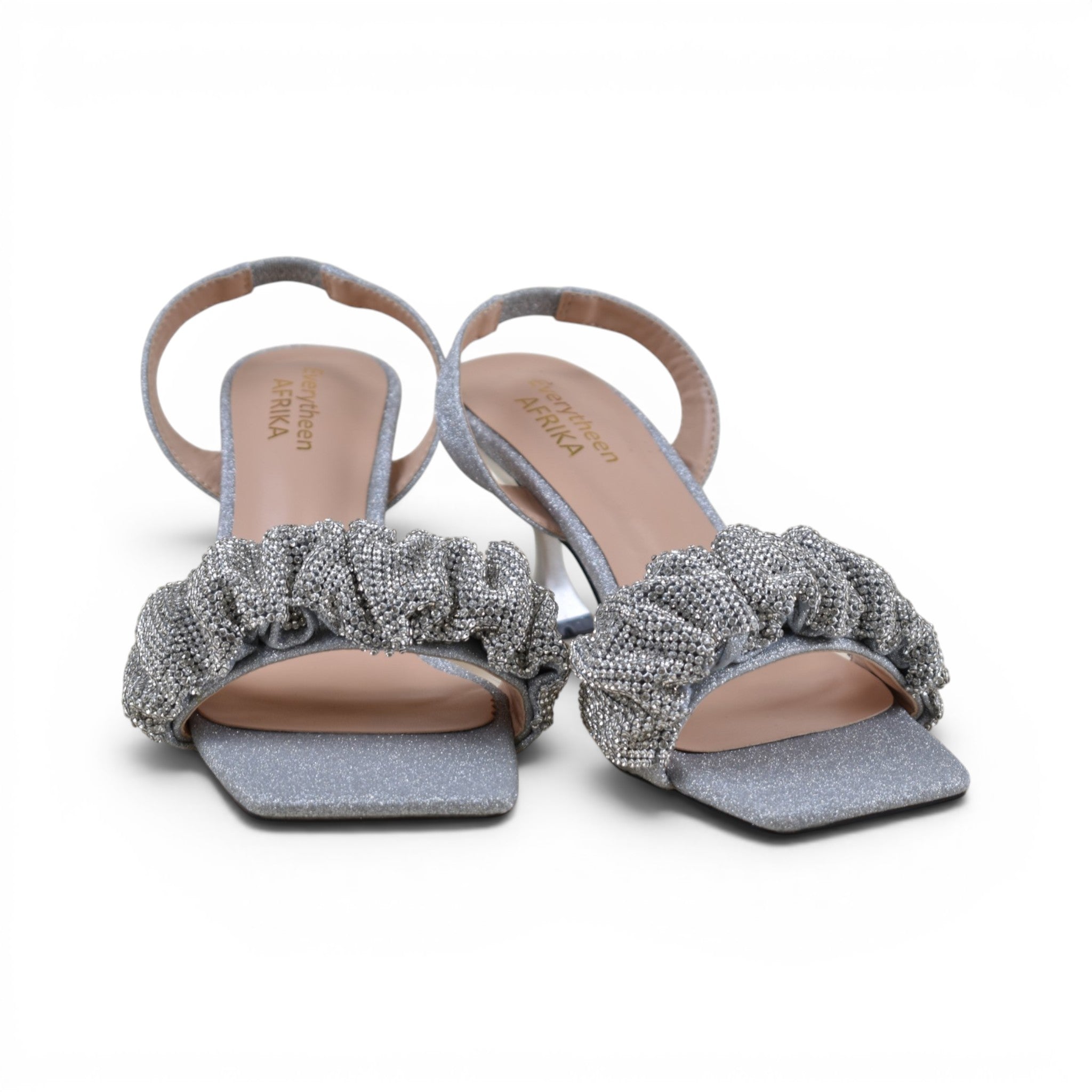 Isla Ruffle Heeled Sandals