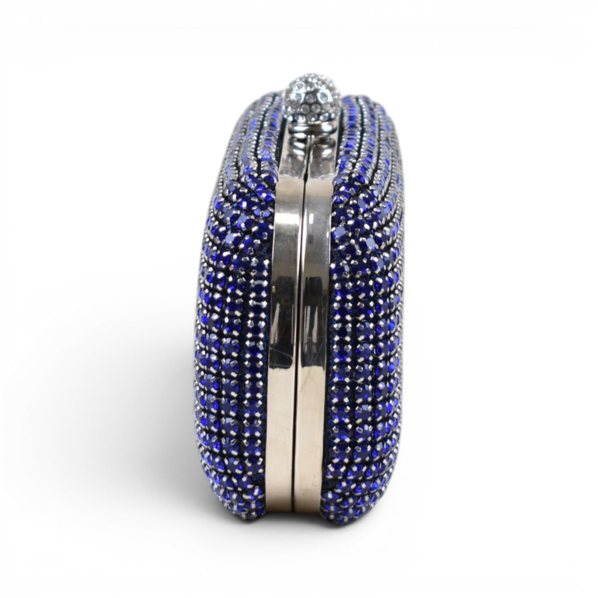 Elegant Rhinestone Minaudière Clutch