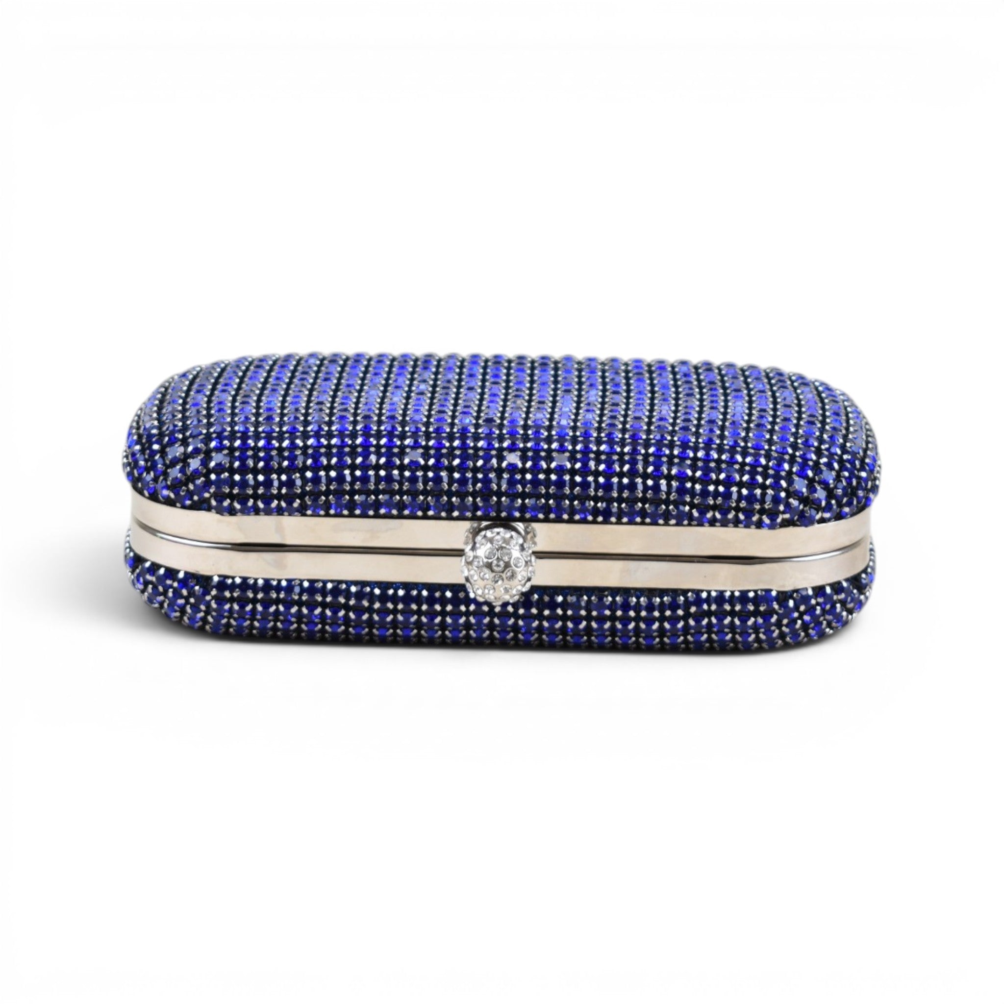 Elegant Rhinestone Minaudière Clutch