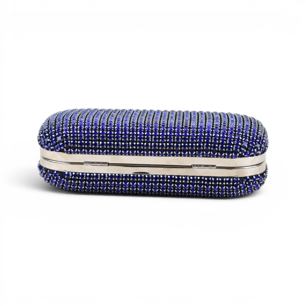 Elegant Rhinestone Minaudière Clutch