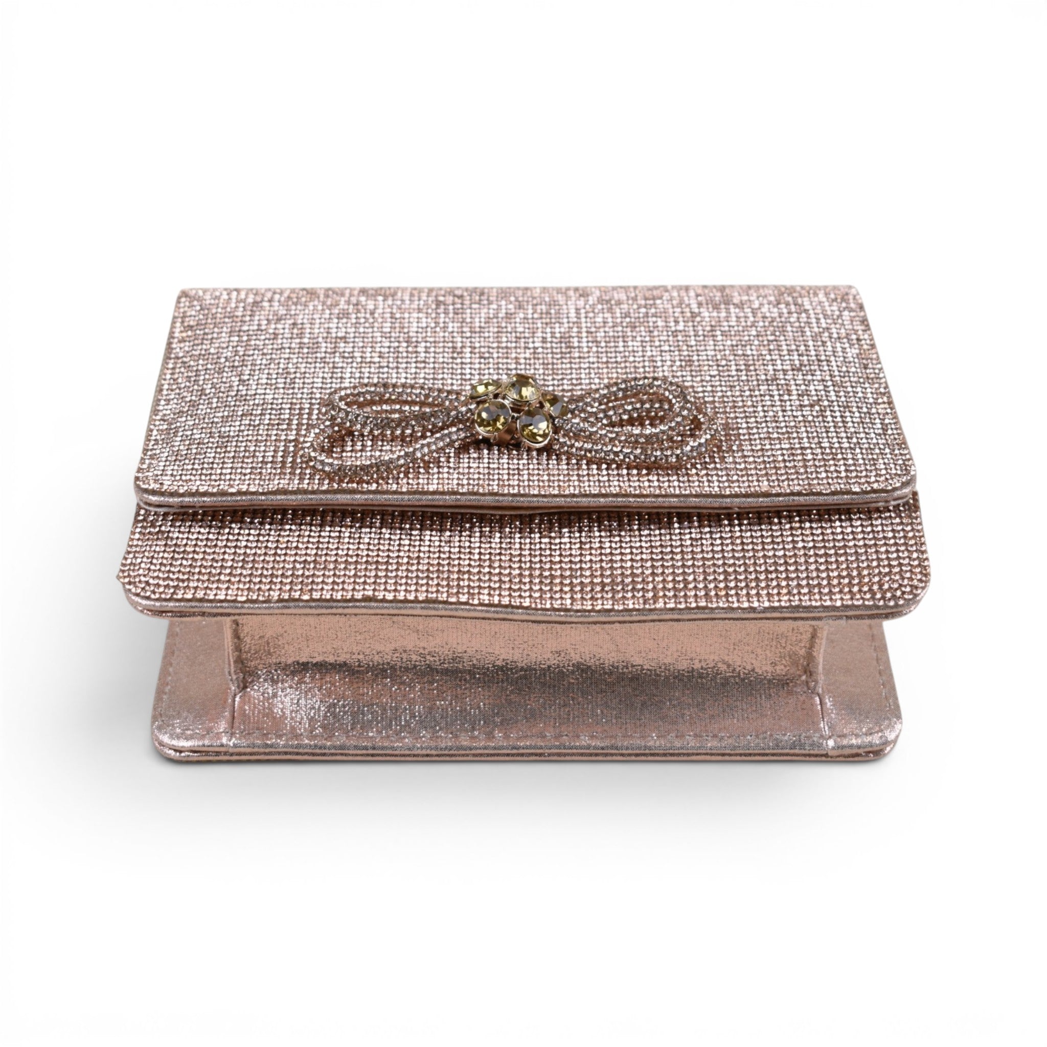 Verdant Bow Structured Handbag
