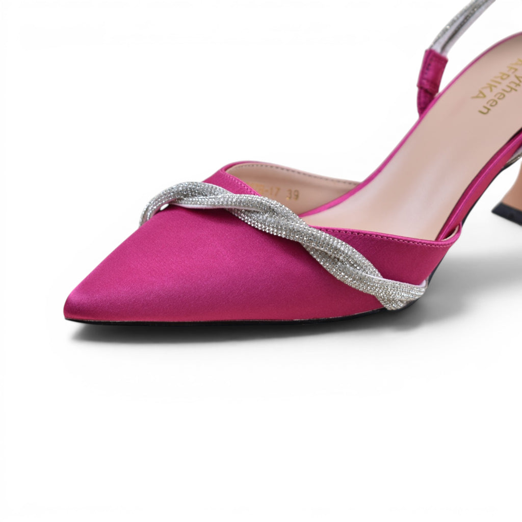 Aria Slingback Kitten Heels