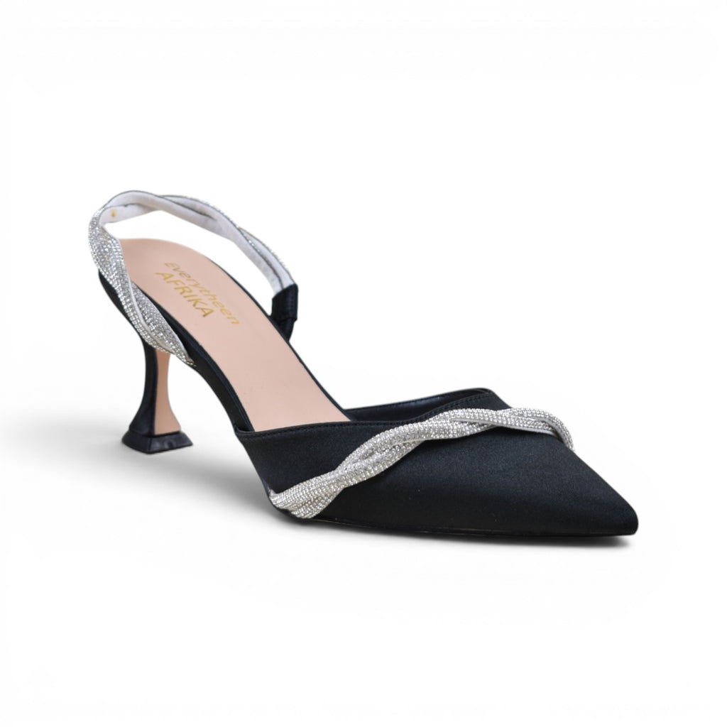 Aria Slingback Kitten Heels