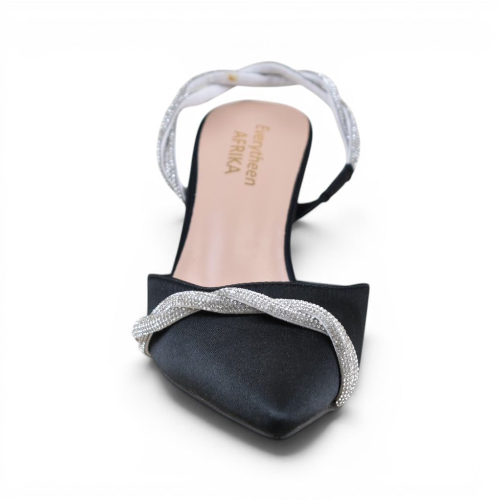 Aria Slingback Kitten Heels