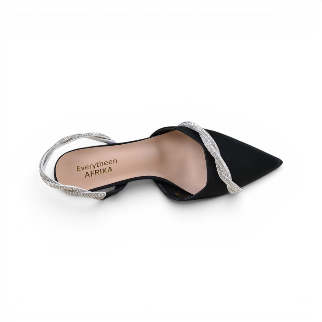 Aria Slingback Kitten Heels