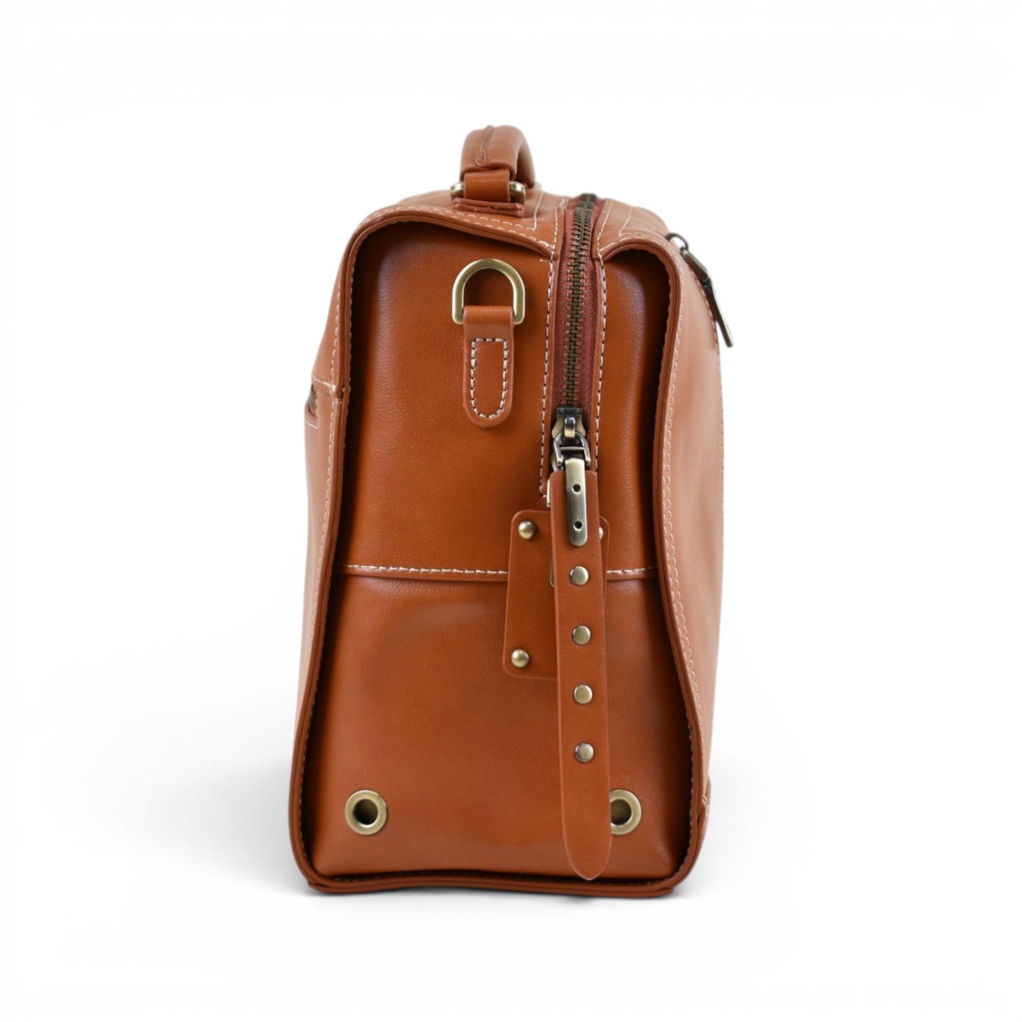Elegant Top Handle Crossbody Satchel