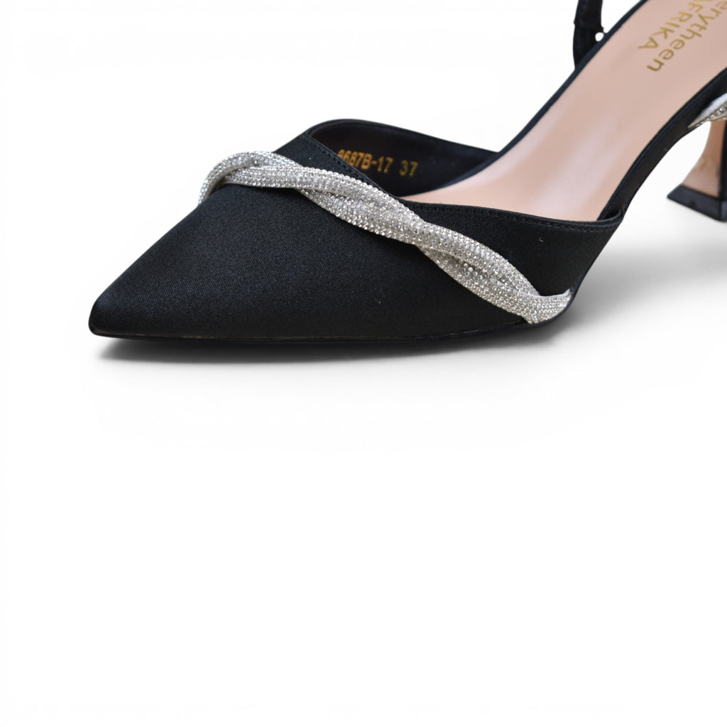 Aria Slingback Kitten Heels