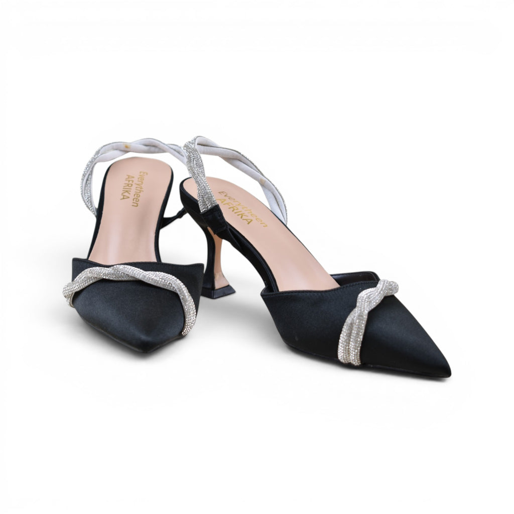 Aria Slingback Kitten Heels