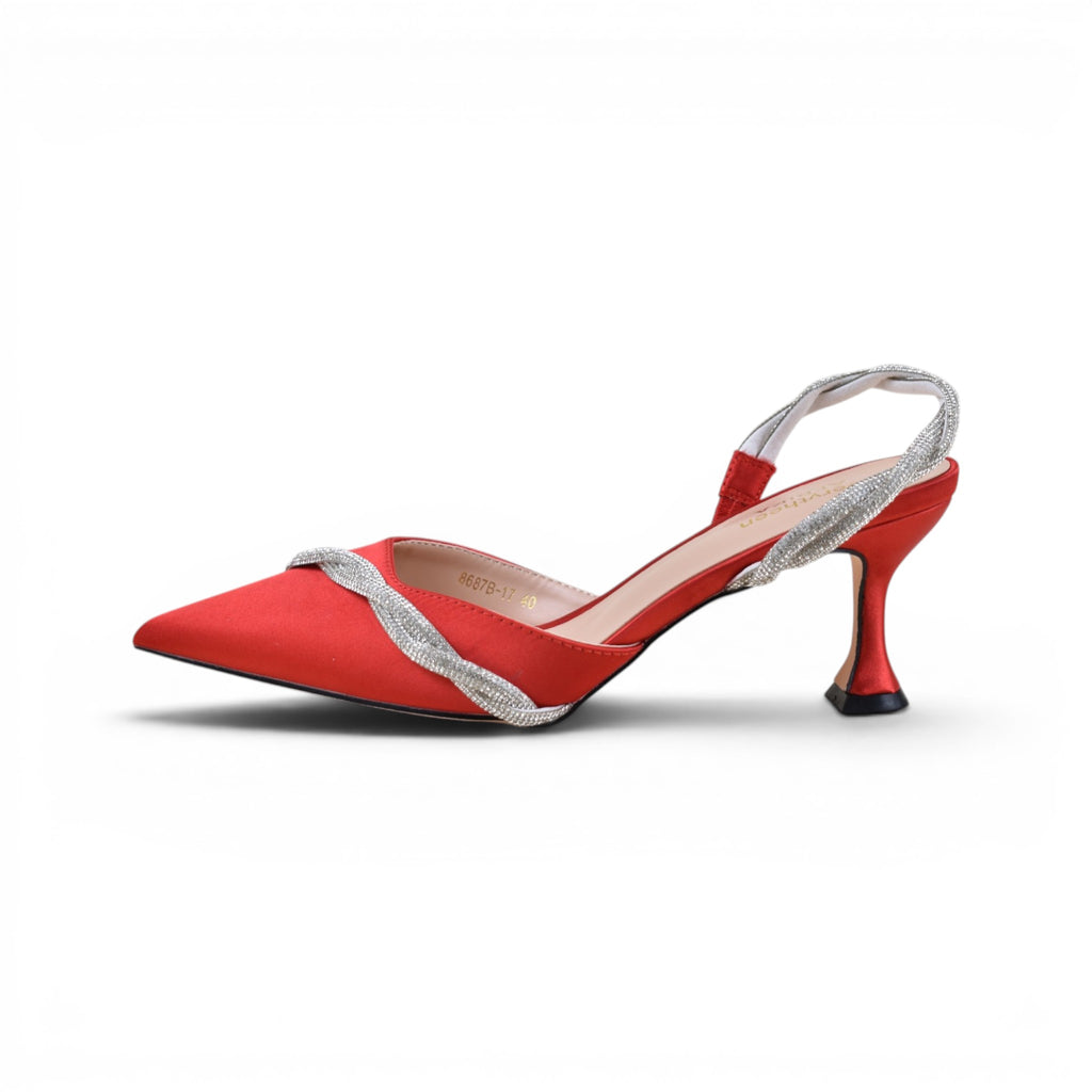 Aria Slingback Kitten Heels