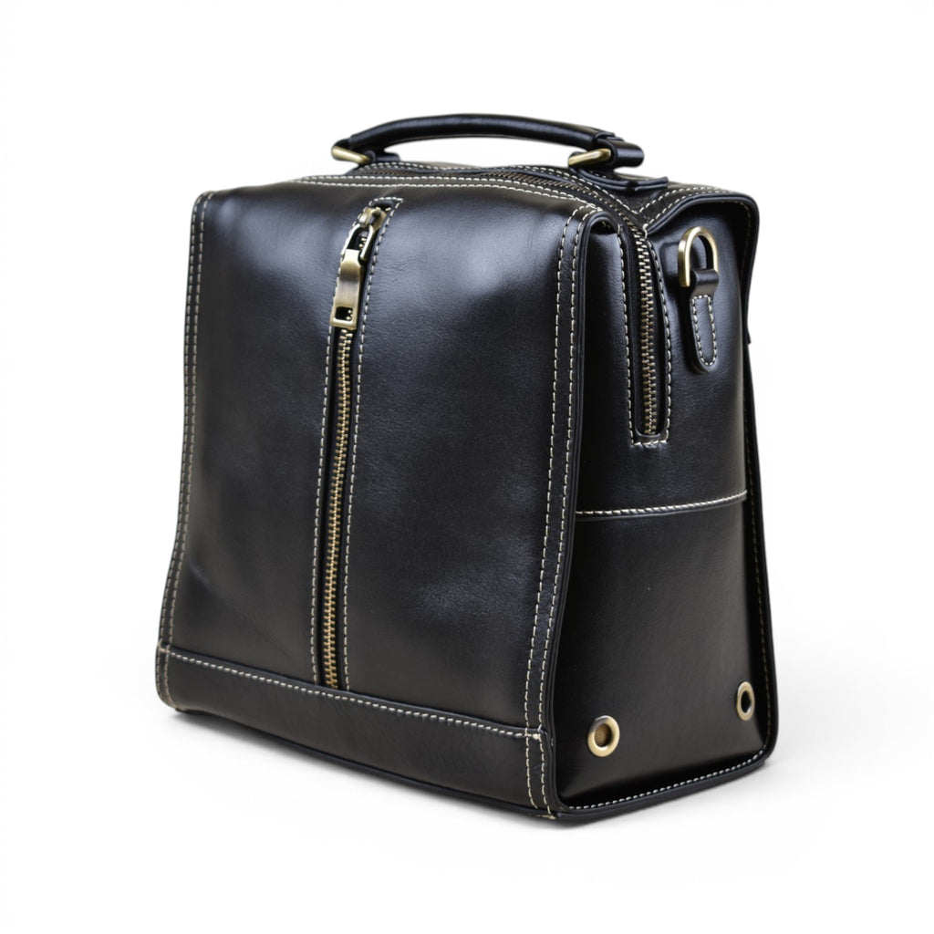 Elegant Top Handle Crossbody Satchel