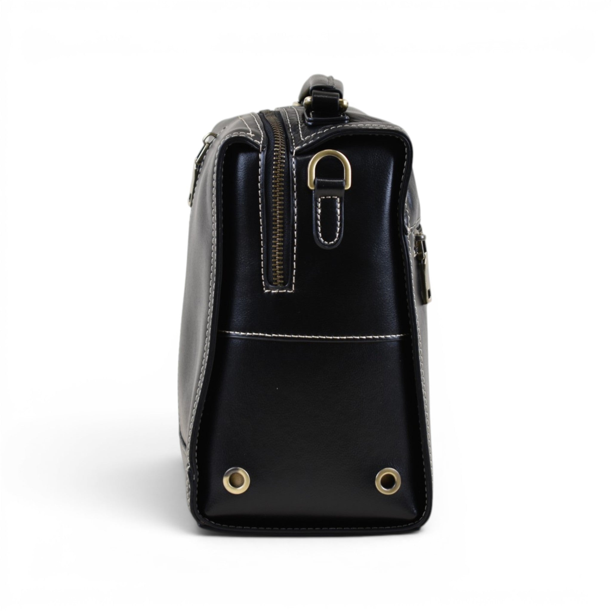 Elegant Top Handle Crossbody Satchel