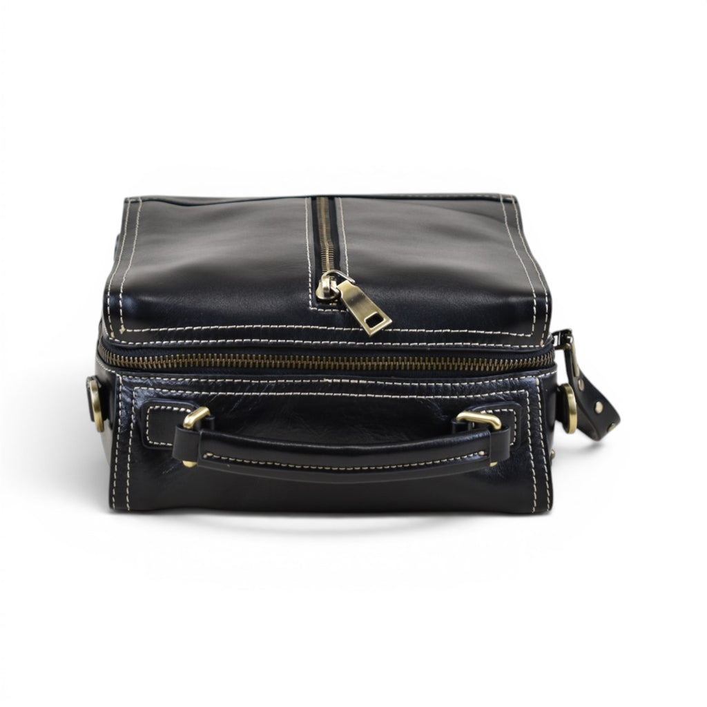 Elegant Top Handle Crossbody Satchel