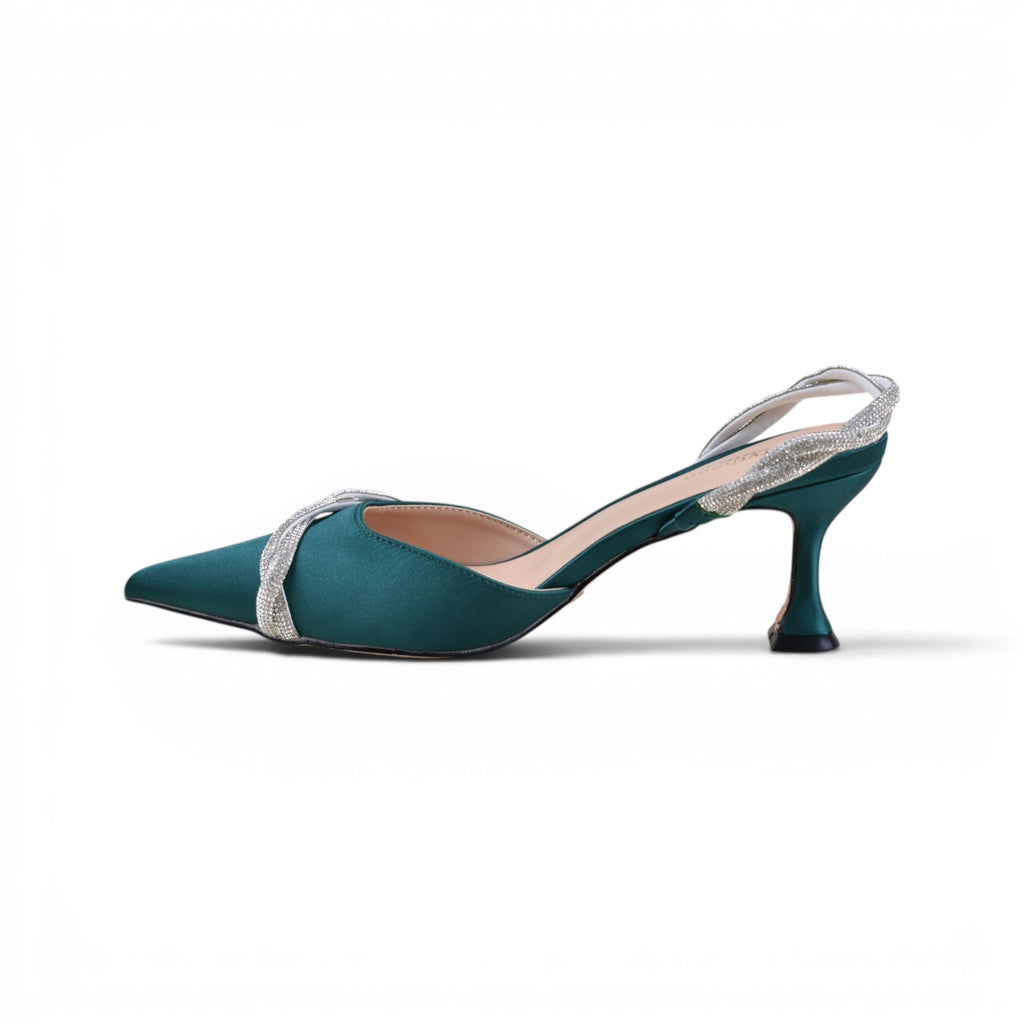 Aria Slingback Kitten Heels