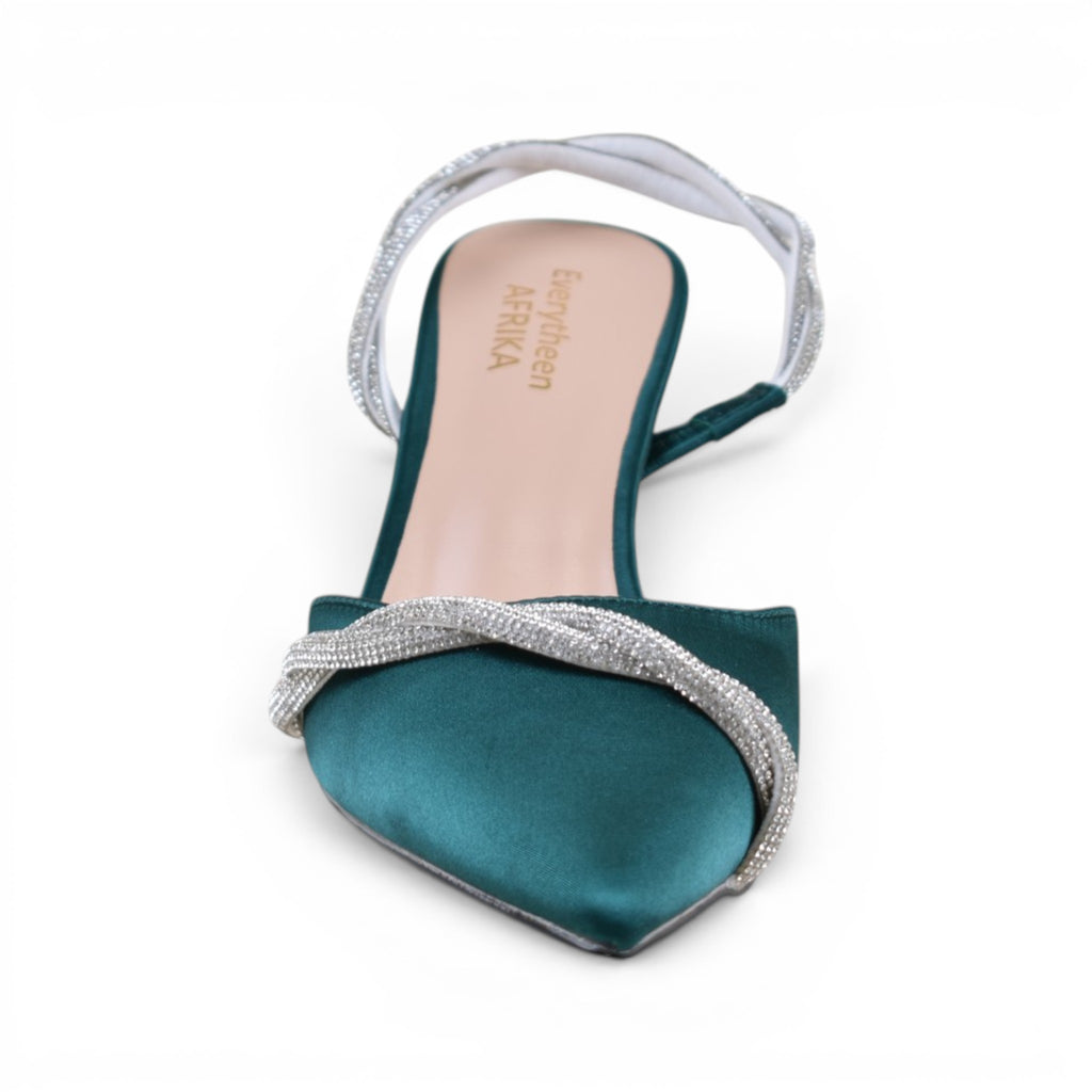 Aria Slingback Kitten Heels
