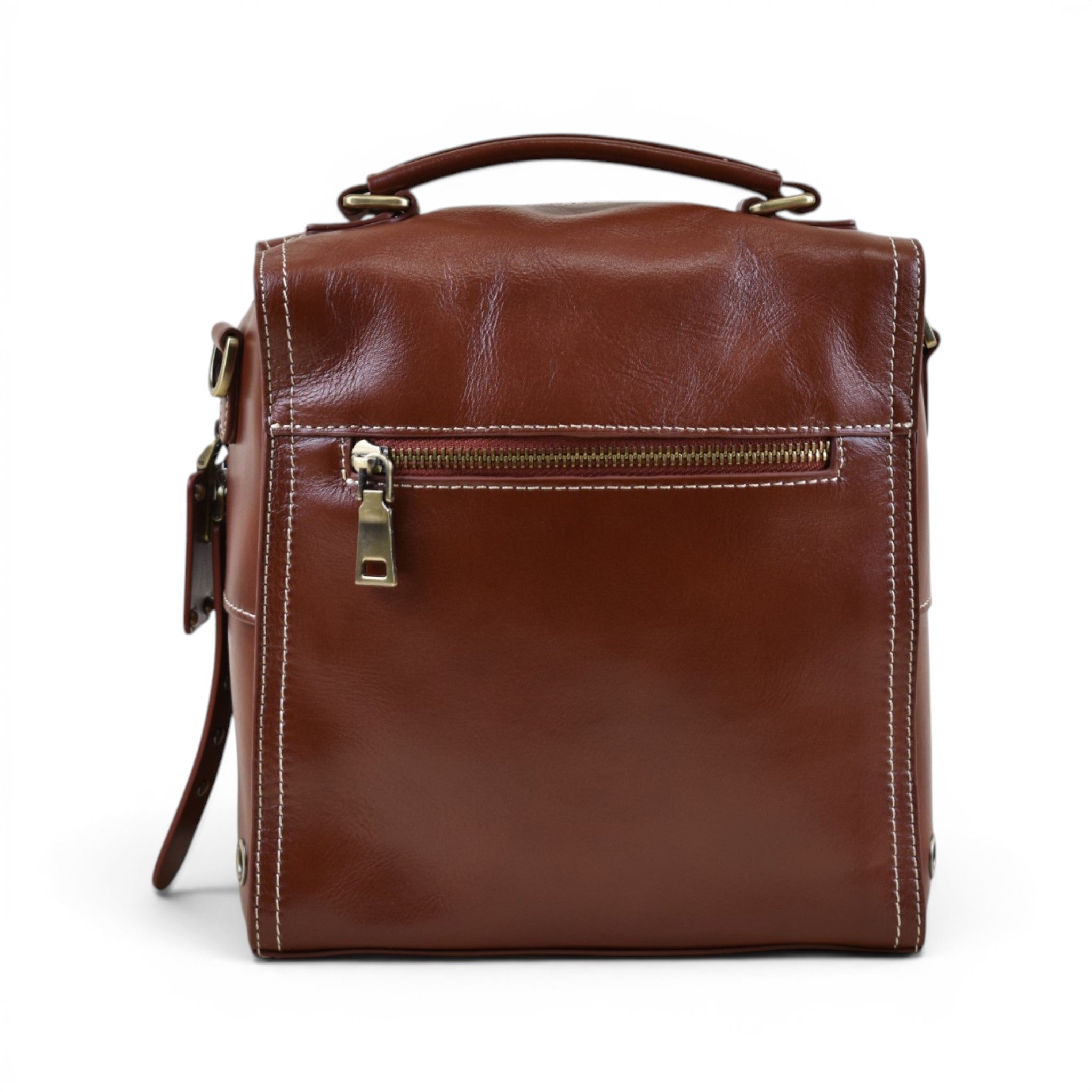 Elegant Top Handle Crossbody Satchel