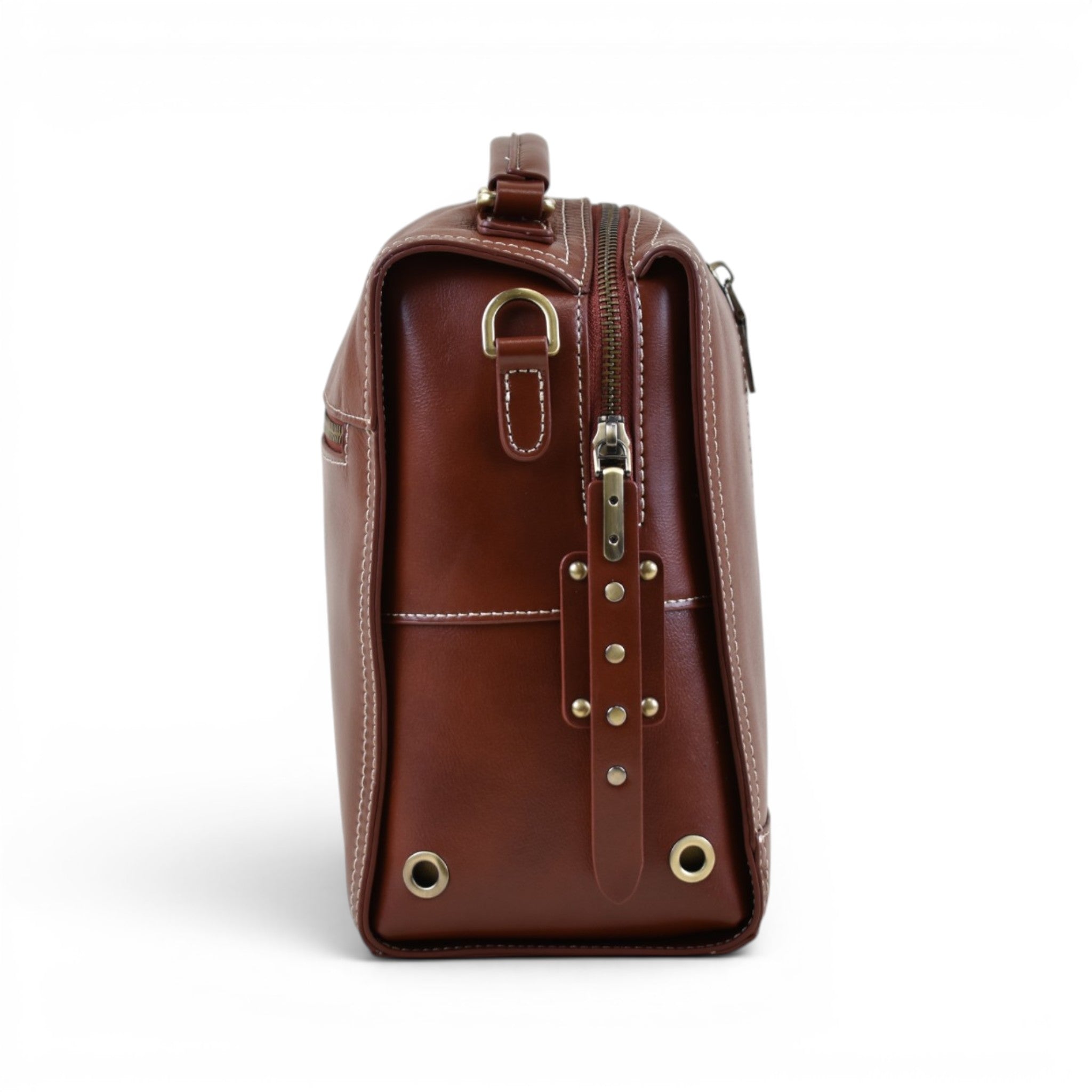 Elegant Top Handle Crossbody Satchel
