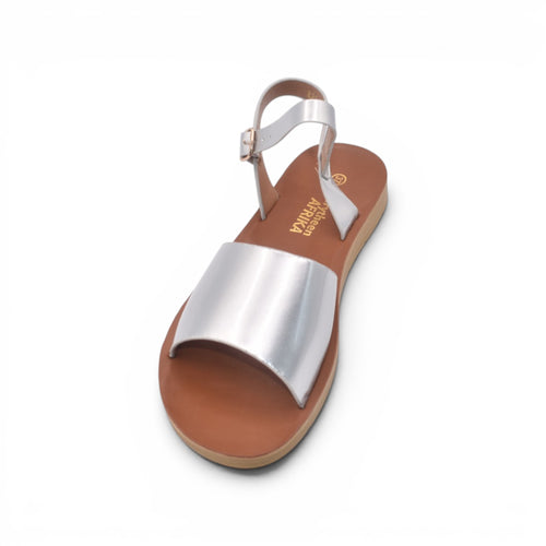 Ava Glossy Slingback Sandals