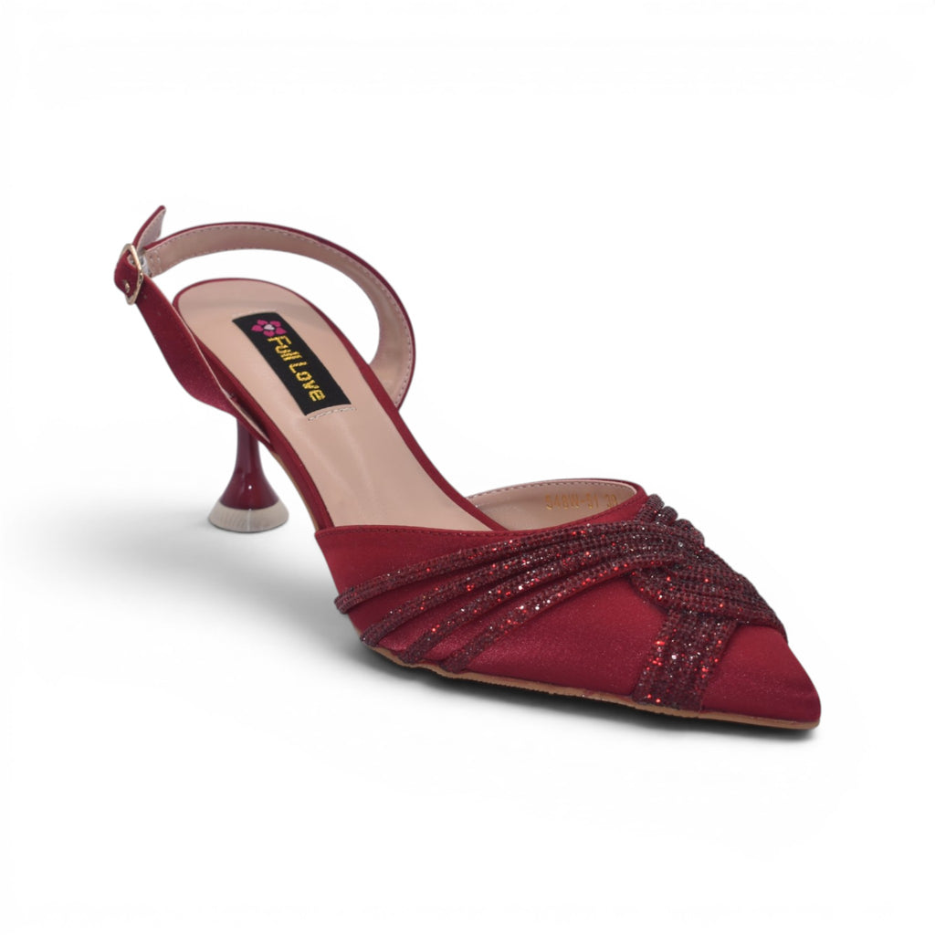 Sophia Pointed Slingback Heels
